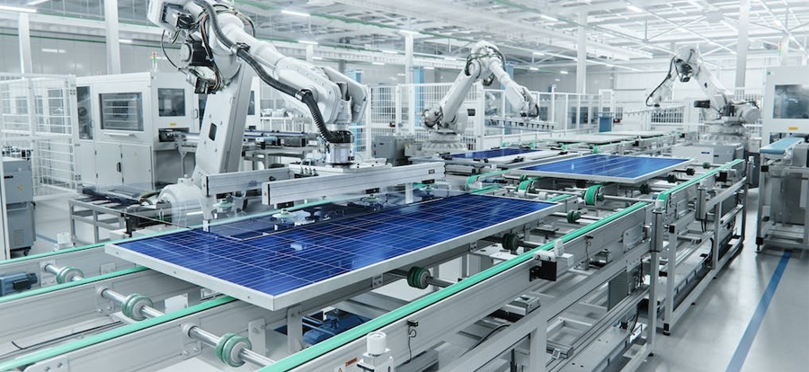 What is the manufacturing Process for Solar Panel