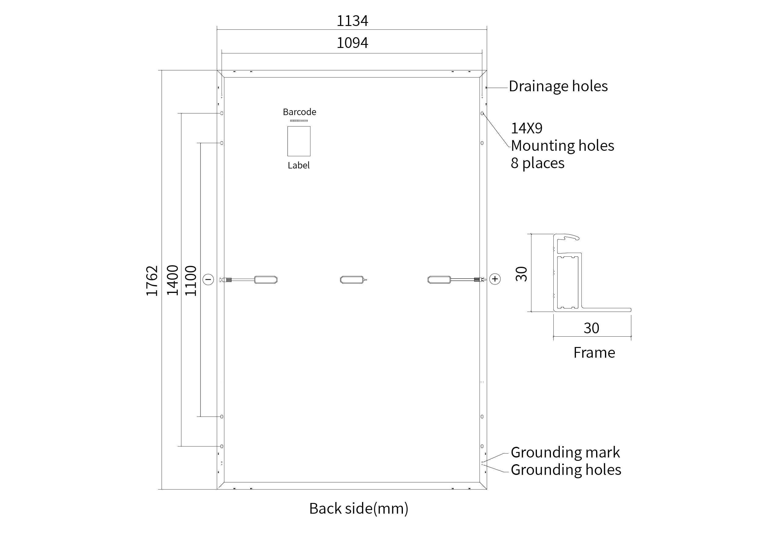 N-Type Full-black 420w-440w solar panel single line diagram