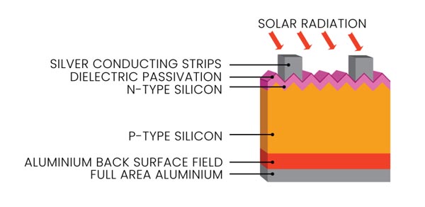 Structure of Al-BSF c-Si Solar Cell